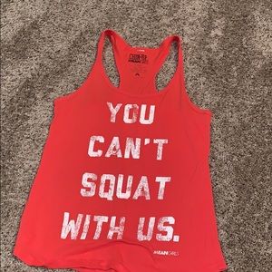 Mean girls shirt (you can’t squat with us